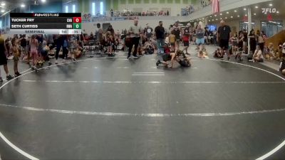 52-56 lbs Semifinal - Tucker Fry, Chapmanville vs Seth Curtiss, Roundtree Wrestling Academy