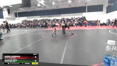 175 lbs Quarterfinal - Jaxen Cardenas, Norco Highschool vs Gunnar Neal, Poway Wrestling