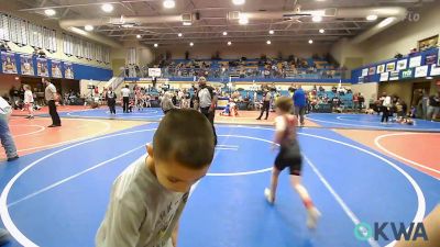 64 lbs 3rd Place - Keaghan Camp, Owasso Takedown Club vs Brantley Snelson, Bartlesville Wrestling Club