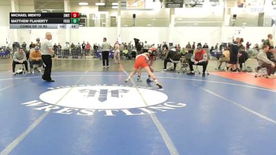 112 lbs Consi Of 16 #2 - Michael Menyo, Smittys Wrestling Barn vs Matthew Flaherty, Foxboro