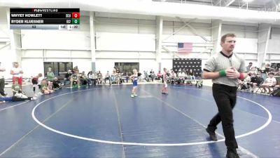 63 lbs Round 2 (4 Team) - Ryder Kluesner, Idaho 2 vs Whyet Howlett, South Central Utah