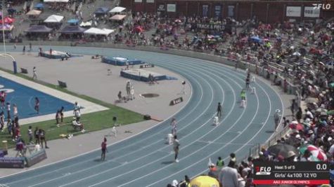 2026 AAU Junior Olympic Games - Youth Girls' 4x100m Relay, Semi-Finals 5 - Age 12