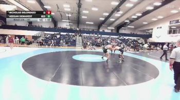 165 lbs 1st Place Match - Keegan Demarest, Messiah vs Nicholas DeLorenzo, Eastern University