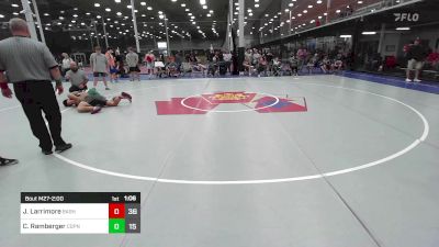 191 lbs Rr Rnd 1 - Josh Larrimore, Boyertown vs Cole Ramberger, Central Dauphin