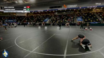 190 lbs Champ. Round 2 - Beau Morton, Hampton-Dumont-CAL vs Hunter Merk, Waukee Northwest