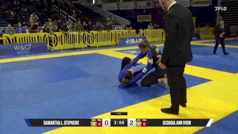 Georgia Ann Ivsin vs Samantha L. Stephens 2025 Pan IBJJF Jiu-Jitsu No-Gi Championship