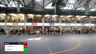 65-69 lbs Semifinal - Kade Roeder, Backyard Brawlers - Midwest vs Paxson Minkie, Alber Athletics