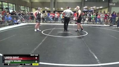 235 lbs Cons. Round 2 - Landon Sweat, Trailblazer Wrestling Club vs Kenneth Walker, The Herd