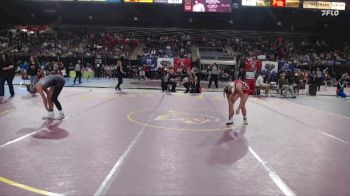125 lbs Champ. Round 1 - Mattisin Bidiman, Homedale vs Marley Carr, Boise