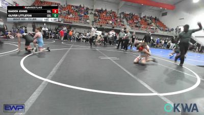 73 lbs Final - Raiden Johns, Collinsville Cardinal Youth Wrestling vs Oliver Littleton, Collinsville Cardinal Youth Wrestling