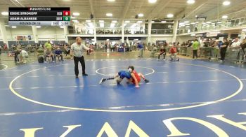 125 lbs 3rd Place - Abel Smart, Soaring Eagles vs Bentley Vieira, Iron Faith WC