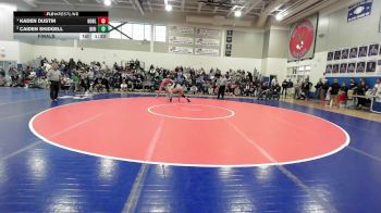 138 lbs Final - Kaden Dustin, Noble vs Caiden Skidgell, Dirigo