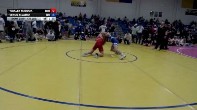 175 lbs Quarters - Oakley Maddox, Brothers Of Steel Wrestling Club vs Jesus Alvarez, Cougar Wrestling Club