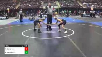 83 lbs Consi Of 8 #1 - Tas Storer, Poway Elite vs Kobe Negrete, Misfits