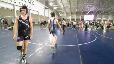 160 lbs Cons. Round 4 - Clayton Sawyer, Southwest Wolverines vs Trenton Gregory, Ruby Mountain Wrestling