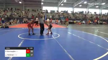 110 lbs Prelims - Preston Burroughs, Roman Legion Wrestling Elem vs Josh Feldman, PA Alliance Blue