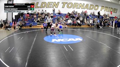 64-66 lbs Round 2 - Liam Gavin, Swamp Fox Wrestling Club vs Chase Barkley, Mars