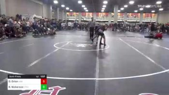 115 lbs Semifinal - Dani Orton, Weber vs Bella Nickerson, Syracuse