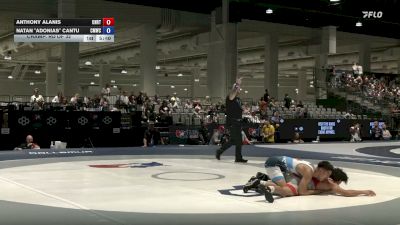 57 kg Champ. Rd Of 32 - Anthony Alanis, Knights RTC vs Natan "Adonias" Cantu, Colorado Mesa Wrestling Club