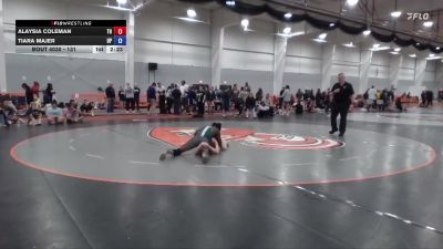 131 lbs Round 2 - Tiara Majer, Providence vs Alaysia Coleman, Tiffin