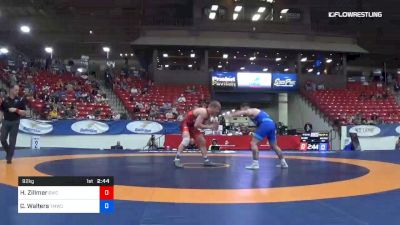 92 kg Rnd Of 32 - Hayden Zillmer, Minnesota Storm vs Cody Walters, TMWC