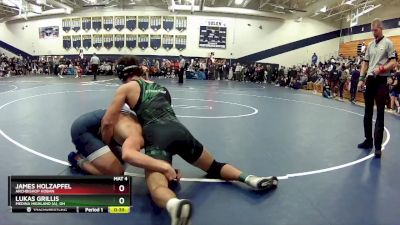 175 lbs Cons. Round 5 - James Holzapfel, Archbishop Hoban vs Lukas Grillis, Medina Highland (A), OH