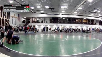 133 lbs 5th Place Match - Nathan Honhart, Unattached vs Vicente Navarro, Unattached