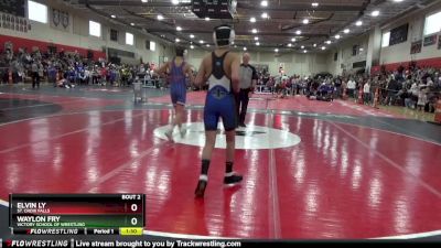 115 lbs Round 1 - Waylon Fry, Victory School Of Wrestling vs Elvin Ly, St. Croix Falls