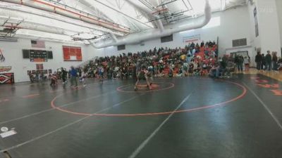 91 lbs Round 4 - James Frimml, Worland Middle School vs Ziggy Gillett, Powell Middle School