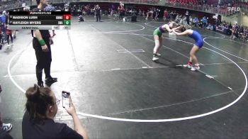 113 lbs Semifinal - Hayleigh Myers, 308 Wrestling Academy vs Madison Lush, Kearney MatCats Wrestling Club