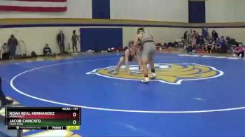 157 lbs Cons. Round 3 - Jacob Caricato, Castleton vs Noah Beal Hernandez, Springfield