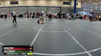 100 lbs Round 1 (8 Team) - Allen Dunn, Full Circle vs Seth Hopkins, VA Team Predator