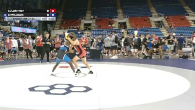 126 lbs Champ. Rd Of 64 - Collin Frey, Wisconsin vs CJ Williams, South Carolina