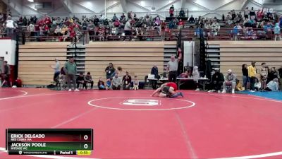 117 lbs Cons. Semi - Jackson Poole, Intense WC vs Erick Delgado, Red Cobra WA