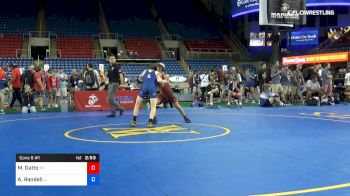 106 lbs Cons 8 #1 - Matthew Gatto, New York vs Alex Randell, Illinois