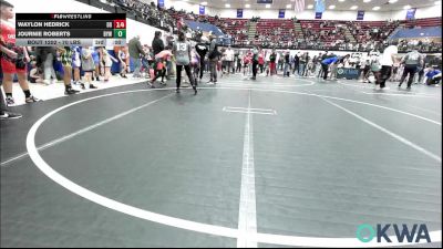 85 lbs Semifinal - Carson Hagens, Standfast vs Eli Bright, Del City Little League Wrestling