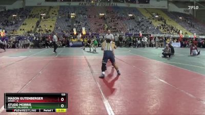 125 lbs Round 1 (16 Team) - Mason Gutenberger, UMary vs Studd Morris, Central Oklahoma