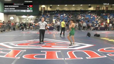 126 lbs Round Of 128 - Evan Schomburg, PA vs Isaac Novod, MA
