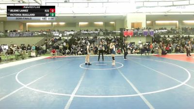 152 lbs Semifinal - Jelene Lainez, Platt Tech* vs Victoria Maillard, Notre Dame-Fairfield