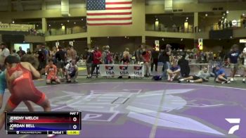 106 lbs Cons. Semi - Jeremy Welch, KS vs Jordan Bell, MO