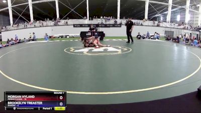 106 lbs Round 1 (8 Team) - Morgan Hyland, Pennsylvania vs Brookelyn Treaster, Kansas