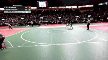 80 lbs Cons. Round 3 - Jacob Brown, PROA vs Bryce Donahue, DONA