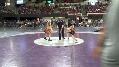 81 lbs Cons. Round 1 - Kyland Kienlen, Worland Wrestling Club vs Andrew Abraham, Butte Wrestling Club