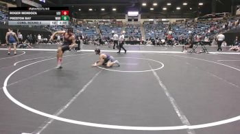 157 lbs Cons. Round 2 - Roger Mendoza, Labette Community College vs Preston Ray, Waldorf (Iowa)
