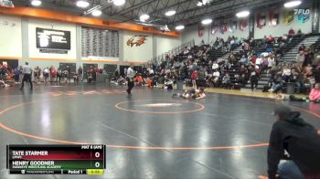 N-13 lbs Cons. Round 1 - Henry Goodner, Hawkeye Wrestling Academy vs Tate Starmer, LMWC