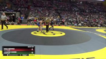 D3-120 lbs 1st Place Match - Max Hermes, Mil. Edison vs Cooper Shore, Miami East