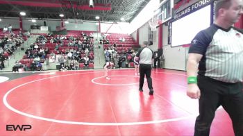 120 lbs Semifinal - Liz McLeroy, TUTTLE vs Bentley Samuels, Bentonville West High School