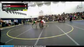 170 lbs Quarterfinal - Danny Lee, Eureka vs Kaya Cobb, Tonopah