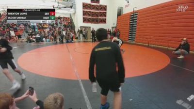 98 lbs Semifinal - Trenton Lowe, Greybull/Riverside MS vs Jacob Undem, Rocky Mountain Middle School