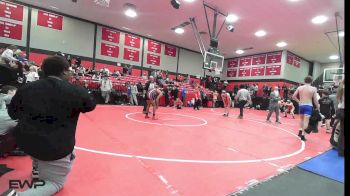 132 lbs Consi Of 8 #2 - Titan Bowden, Hilldale vs Belize Smith, McLain